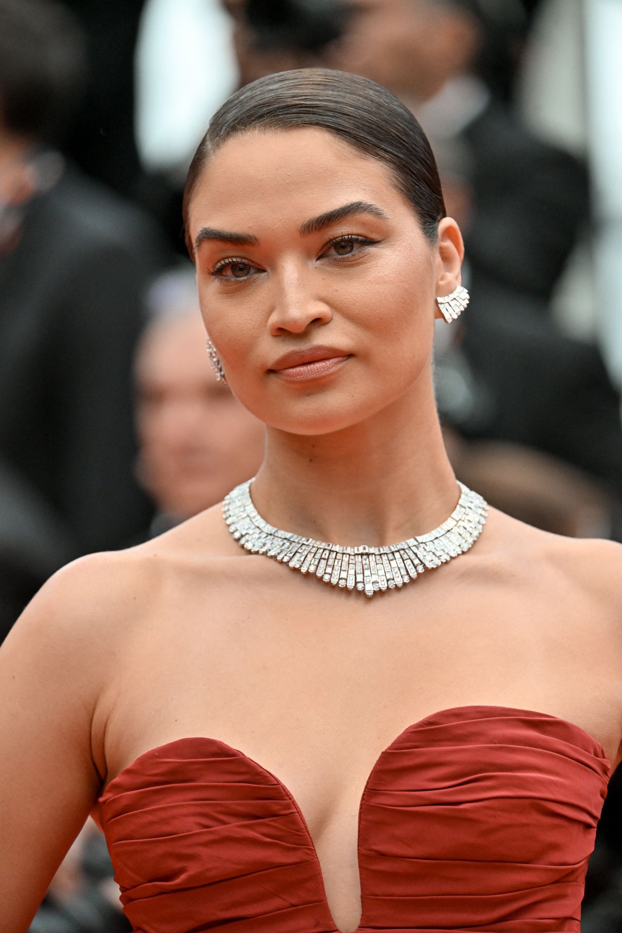 Shanina Shaik at 2024 Cannes Film Festival Opening Ceremony Red Carpet18